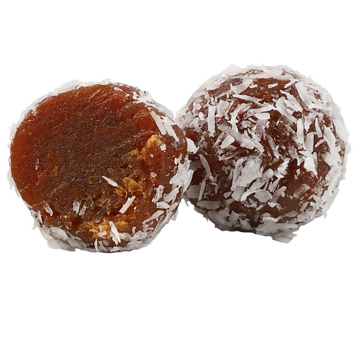 Конфеты из абрикоса с маком, кунжутом, кокосом 