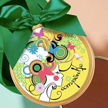 "Сестренке" медаль молочный шоколад