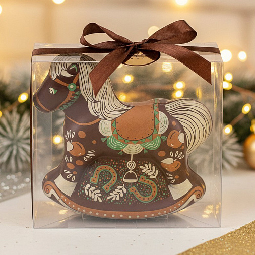 "Лошадка" скульптура шоколад молочный 140г