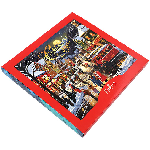 Новогодний набор конфет "Ассорти" 105г (Прогулка)