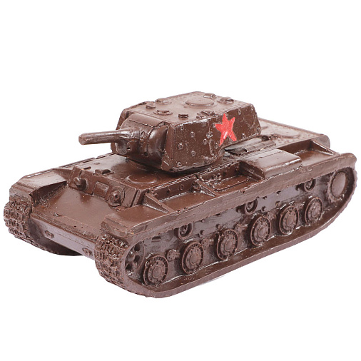 "Танк" скульптура молочный шоколад