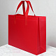 Сумка-шоппер красная 40х31х12 см