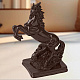 "Конь на дыбах" скульптура  большая шоколад горький 
