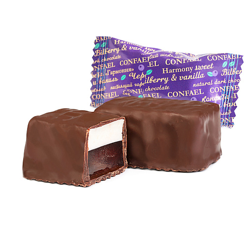 "Ураза-Байрам" подарочный набор двуслойных конфет мармелад+суфле (цвет синий)