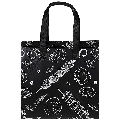 Термопакет "Шашлык" 30*30*17 (застежка-липучка многоразовая)