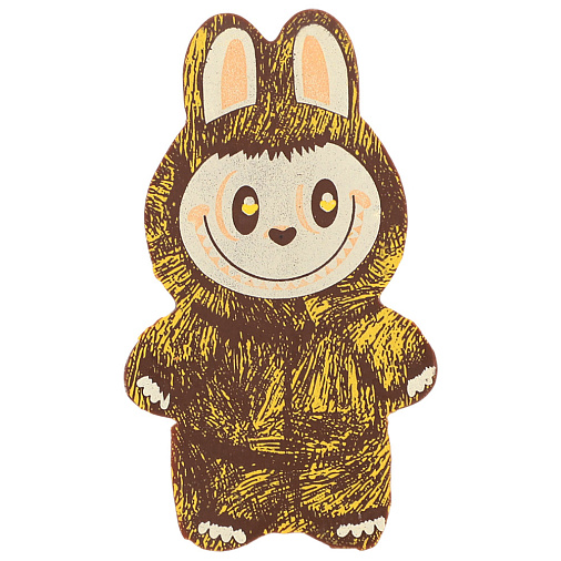 "Лабубушка" шоколад молочный 18г (желтый декор)