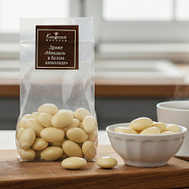 «Любимый вкус» драже миндаль в белом шоколаде