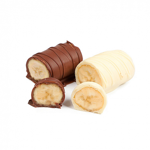 Набор средний бананы в шоколаде и конфеты ручной работы