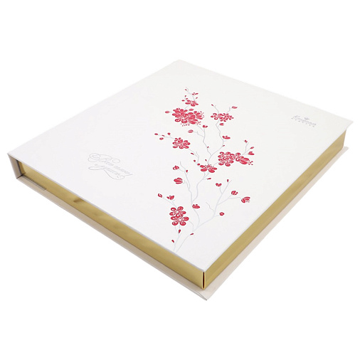 Подарочный набор с конфетами: мармелад, конфеты ассорти (мега-книга белая)