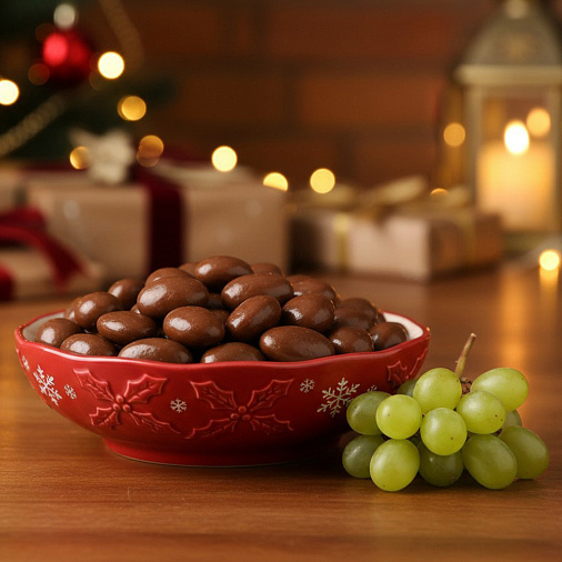 «Любимый вкус» драже виноград в молочном шоколаде 100г