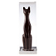 Скульптура из горького шоколада Египетская кошка 910г