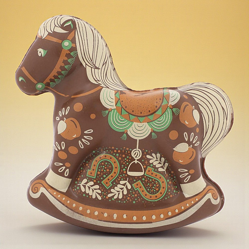 "Лошадка" скульптура шоколад молочный 