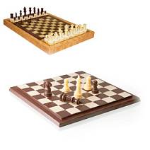 Шахматы из молочного и белого шоколада 600г