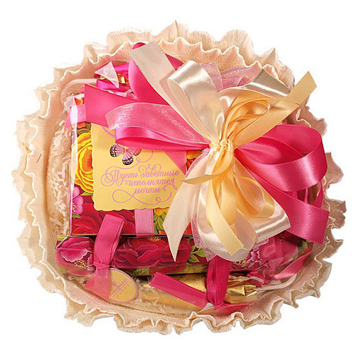"Пусть исполняются мечты" букет из шоколада и конфет