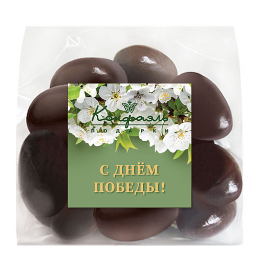 "С Днем Победы" драже «Миндаль» в молочном шоколаде