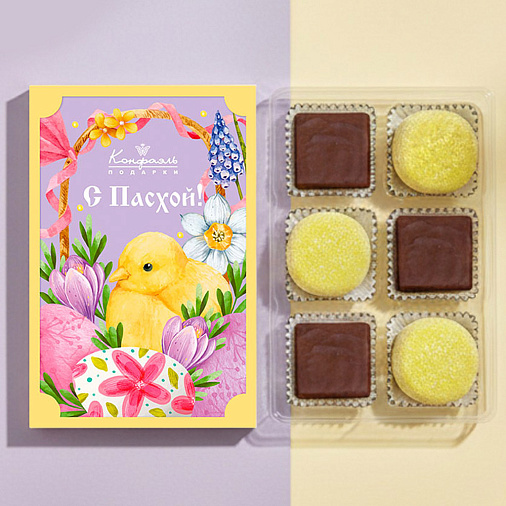 Пасхальный подарочный набор  мармелада и конфет 