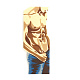 Открытка Мужчина в джинсах Шоколад белый фигурный с декором 35г