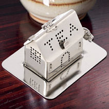 Сито для чая "Домик" с подставкой 