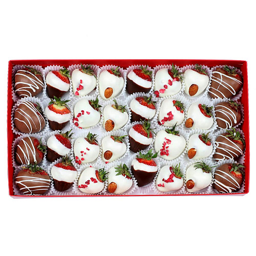 Свежая клубники в шоколаде набор 1020г