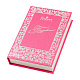 Книга с конфетами ассорти поздравляем! розовая 140г