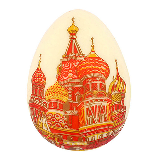 "Собор Василия Блаженного" яйцо белый шоколад 