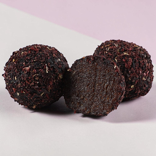 Финиковый трюфель (гибискус и арония)