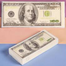 "100$" белый шоколад фигурный