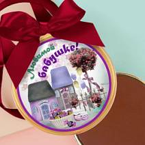 "Бабушке" медаль молочный шоколад 70г