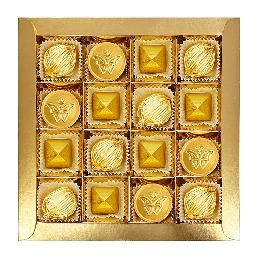 Набор: шоколад, конфеты марципановые 305г