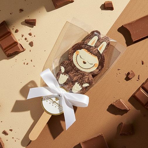 "Лабубушка" шоколад молочный на палочке 19г